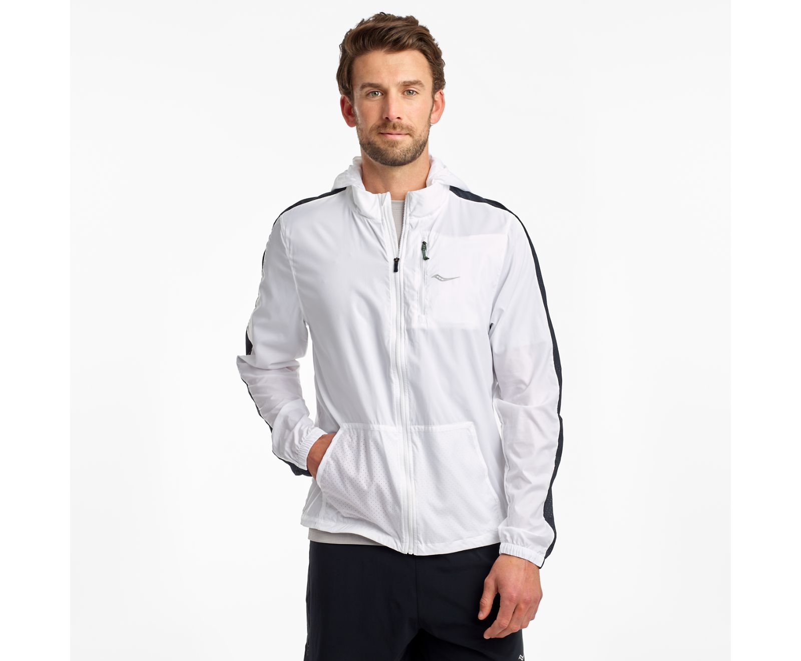 Saucony Packaway Men\'s Jackets White | AU 617LISH